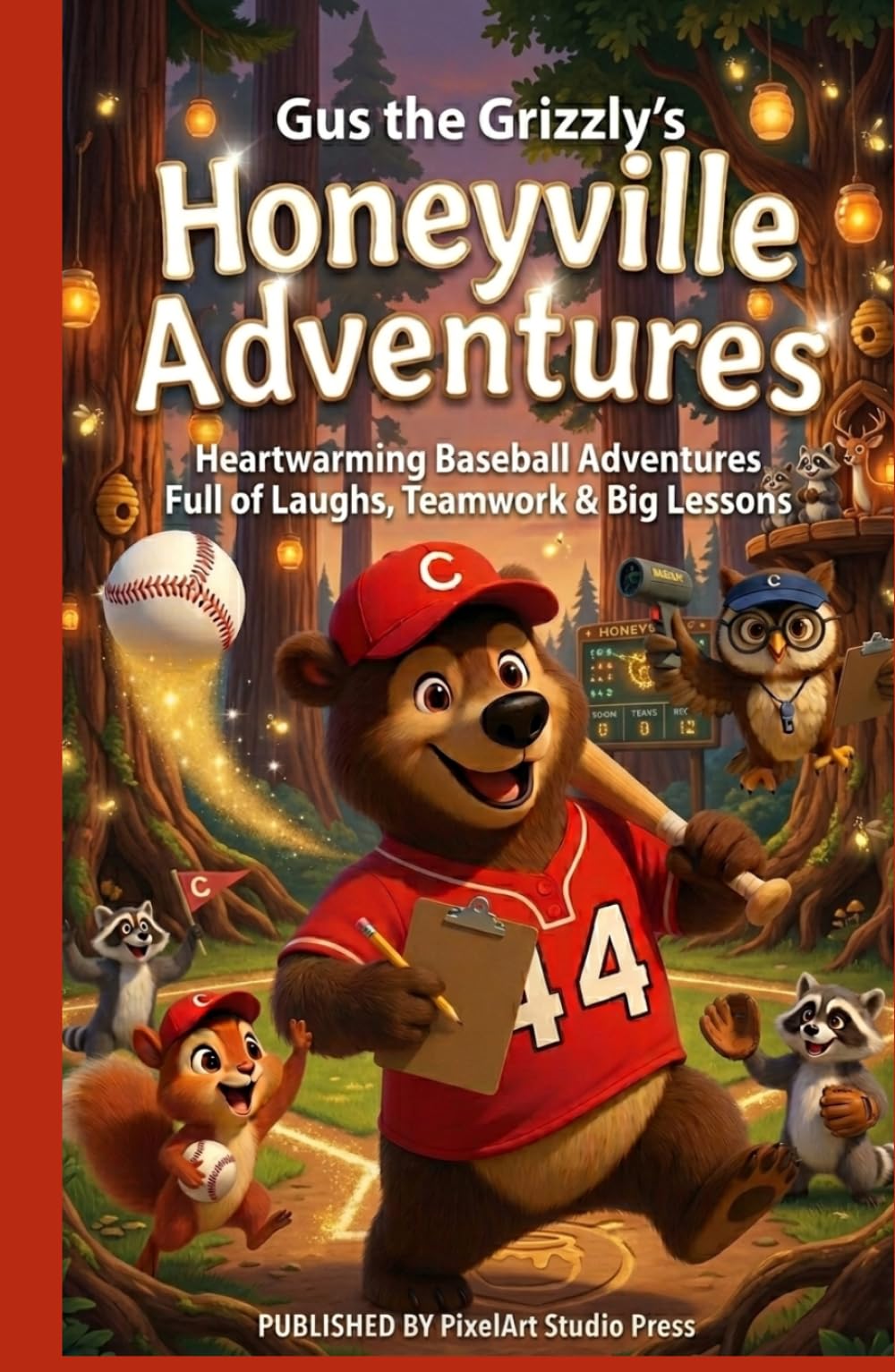 Gus the Grizzly's Honeyville Adventures: Heartwarming Baseball Adventures Full of Laughs, Teamwork & Big Lessons (Book 2)