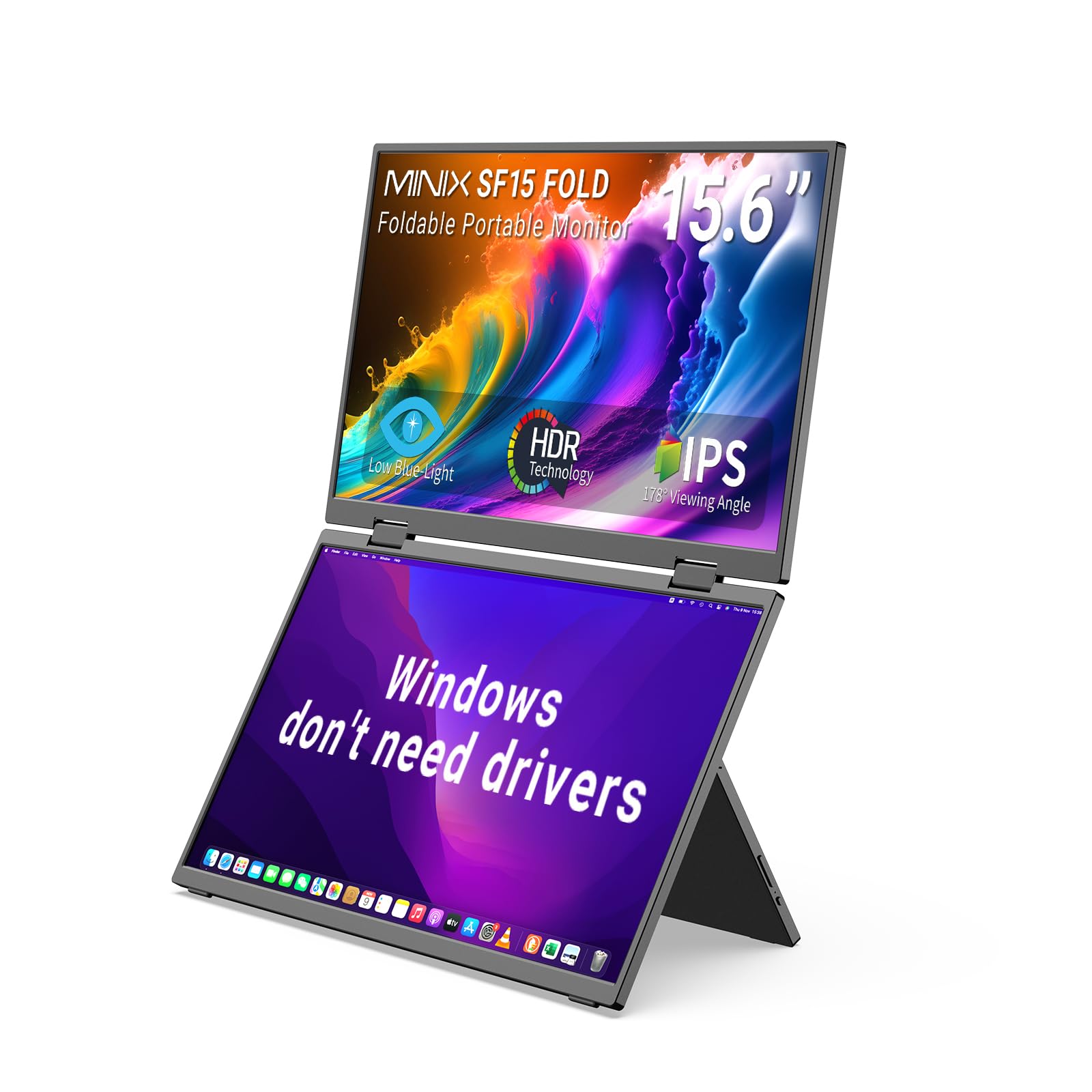 Amazon.com: MINIX SF15 FOLD Dual 15.6