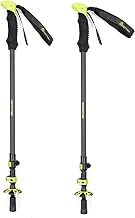 Carbon Fiber Trekking Poles - Collapsible, Lightweight, Shock-Absorbent, Carbon Fiber Hiking, Walking & Running Sticks