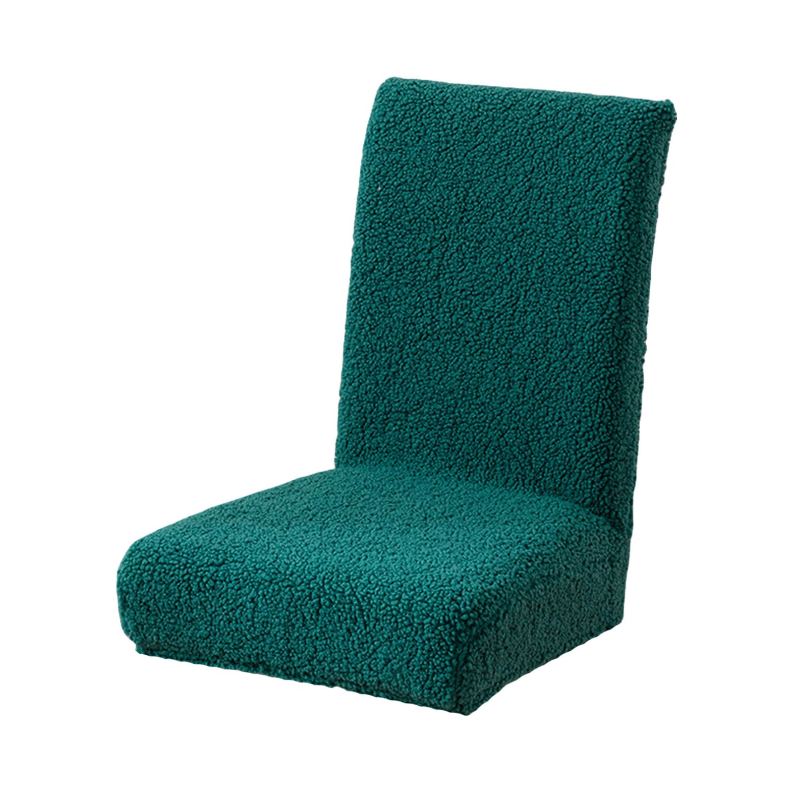ZWWAAZHF Plushie Chair Sleeve Armless Seatcover for Living Room Dining Chairs Sleeves Stretchable Kitchen Slipcovers