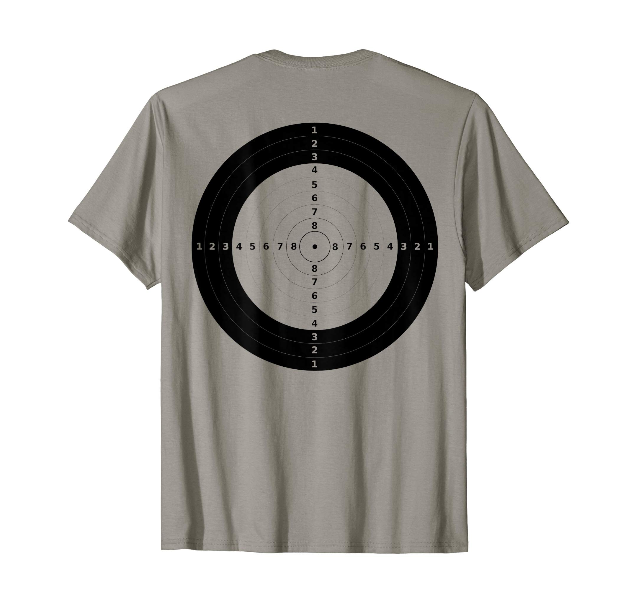 Target ShirtsTarget T Shirt funny printed on the back bulls eye gift T-ShirtOEKO-TEX STANDARD 100