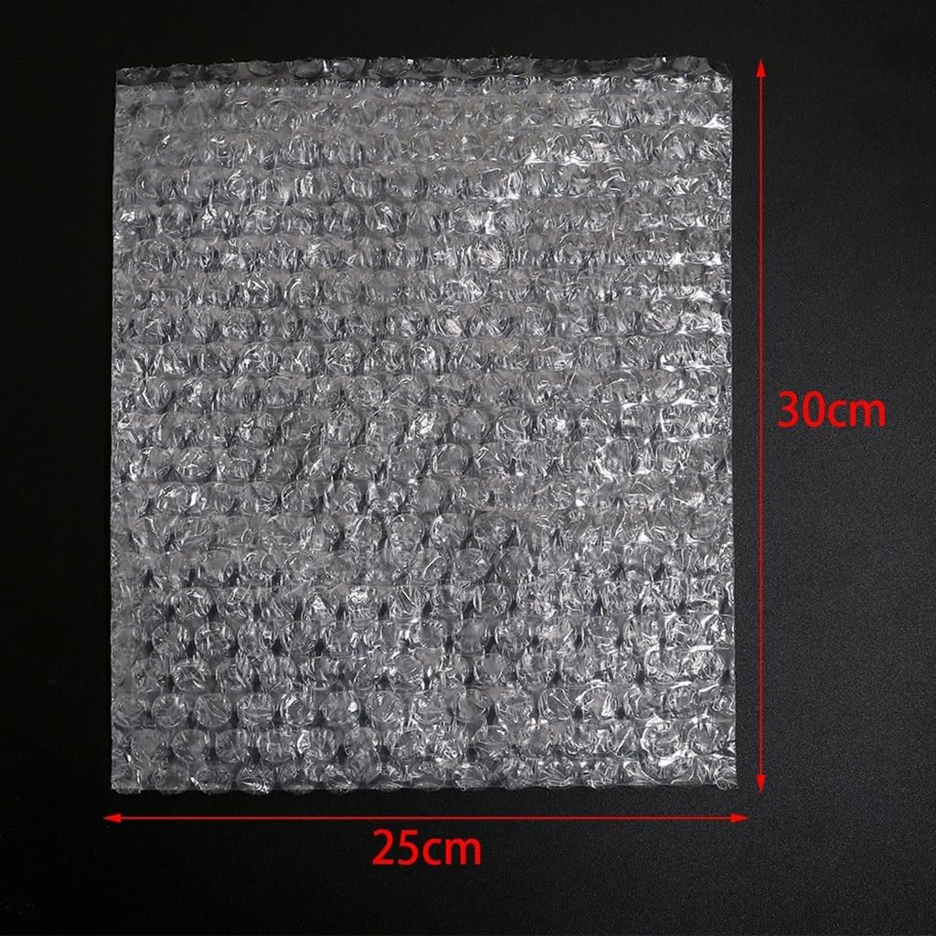 10-30pcs18x20/25x30cm Bubble Mailers Plastic Wrap Envelope White Packing Bags Clear Shockproof Shipping Packaging Bag(25X30cm,30PCS)