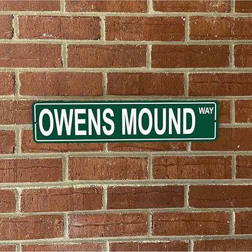 Vista 261 de Ohio Mountains Pick Your Mountain Compatible/repuesto para Ballards Hill United States Mountain Aluminio Metal Tin Street Sign Style decoración