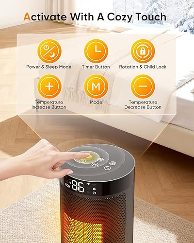 Miniatura 3 de Calentadores eléctricos de 1500 W para uso en interiores