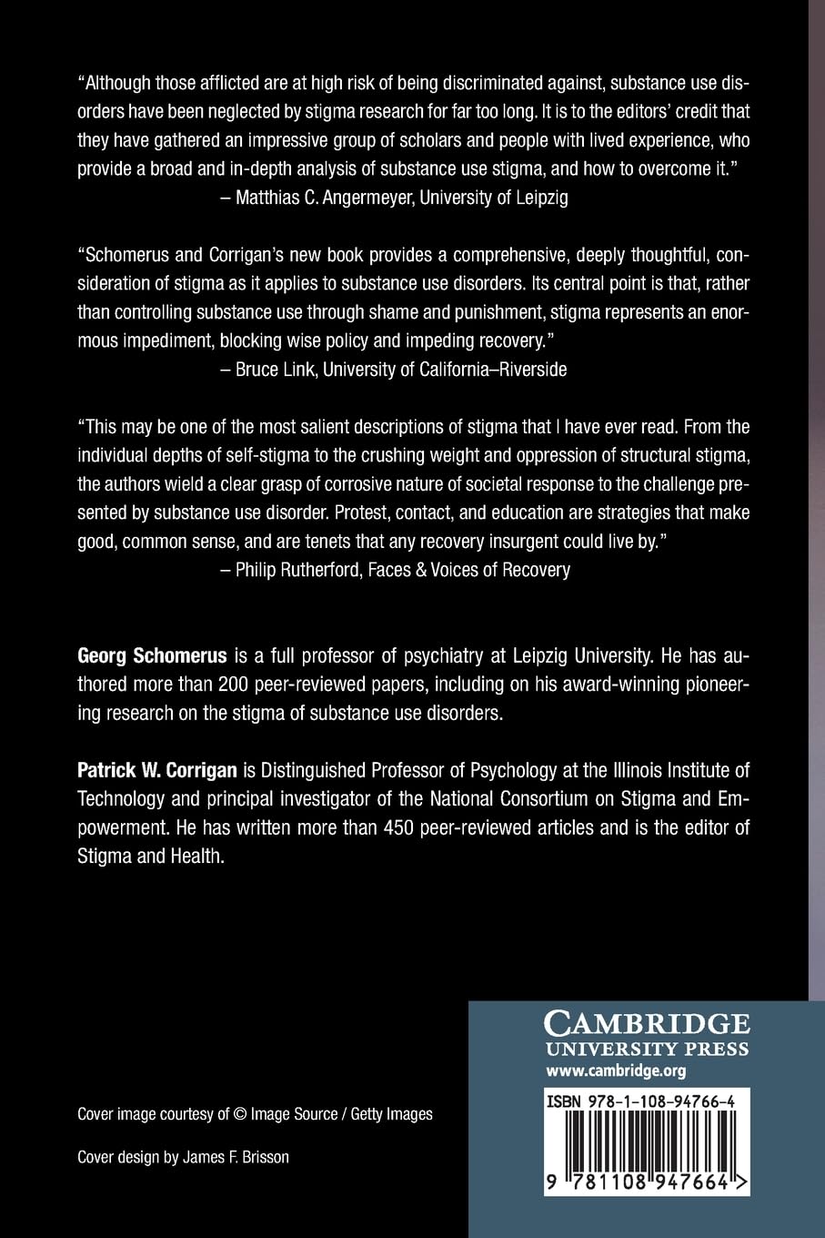 The Stigma of Substance Use Disorders