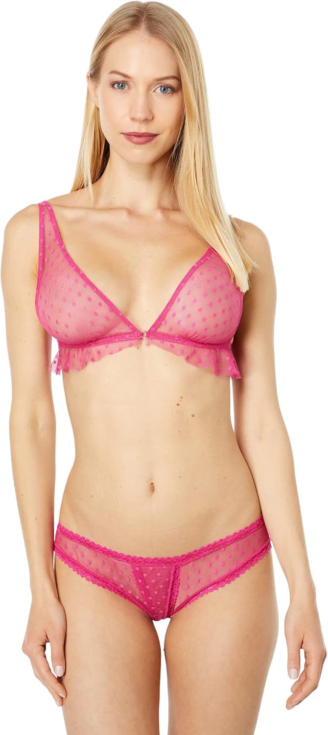 Only Hearts Coucou Lola サイドフリル ブラレット, ピンクオーキッド, Large