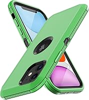 Vista 16 de Funda para iPhone 11, con protector de pantalla integrado, protección resistente contra caídas, cuerpo completo, a prueba de golpes, a prueba