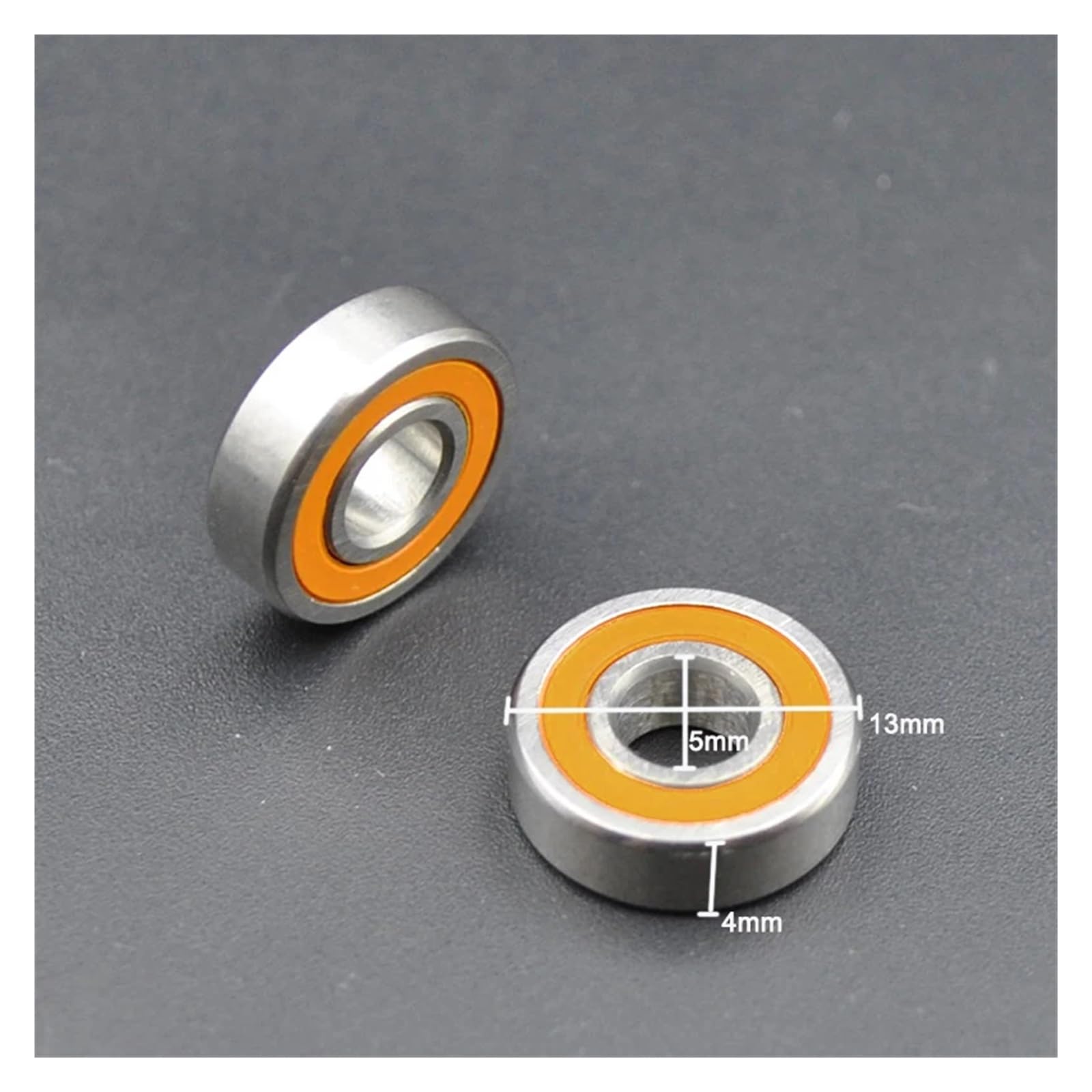 10 rodamientos cerámicos híbridos de acero inoxidable SMR95 SMR104 SMR105 SMR115 S623 S695 SMR126(S695 5X13X4mm)