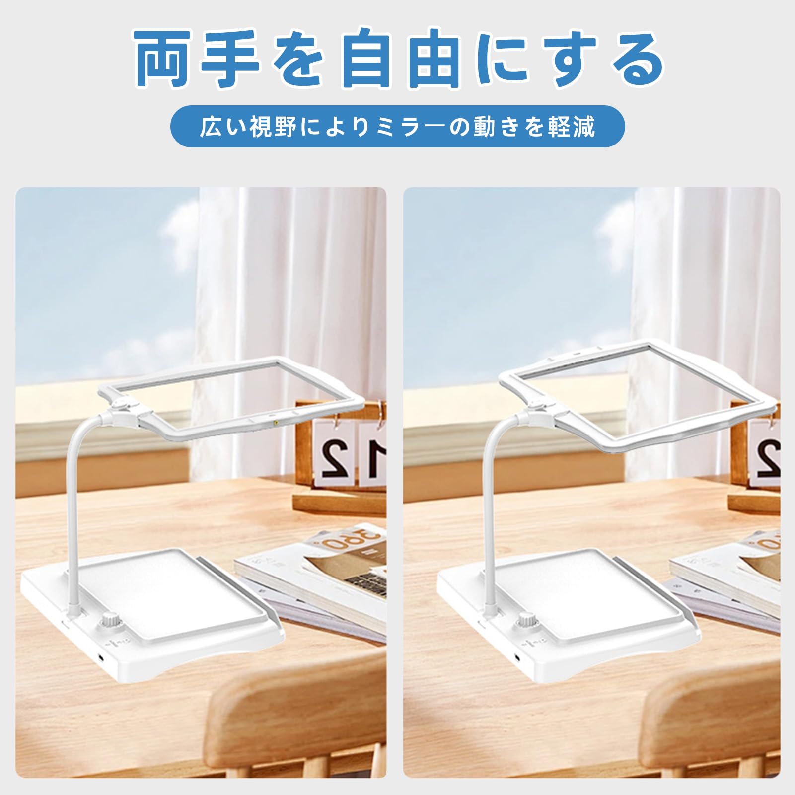 Amazon.co.jp: 【2026業界新登場】ルーペ スタンドライトルーペ