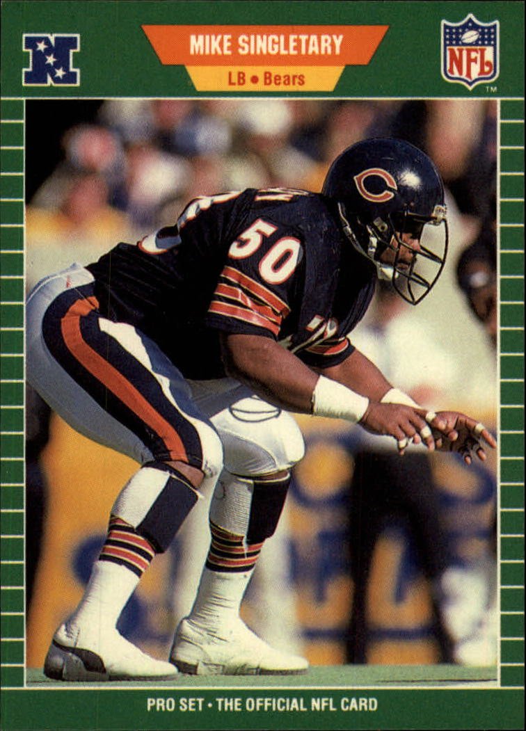 Amazon.com: 1989 Pro Set Football Card #50 Mike Singletary