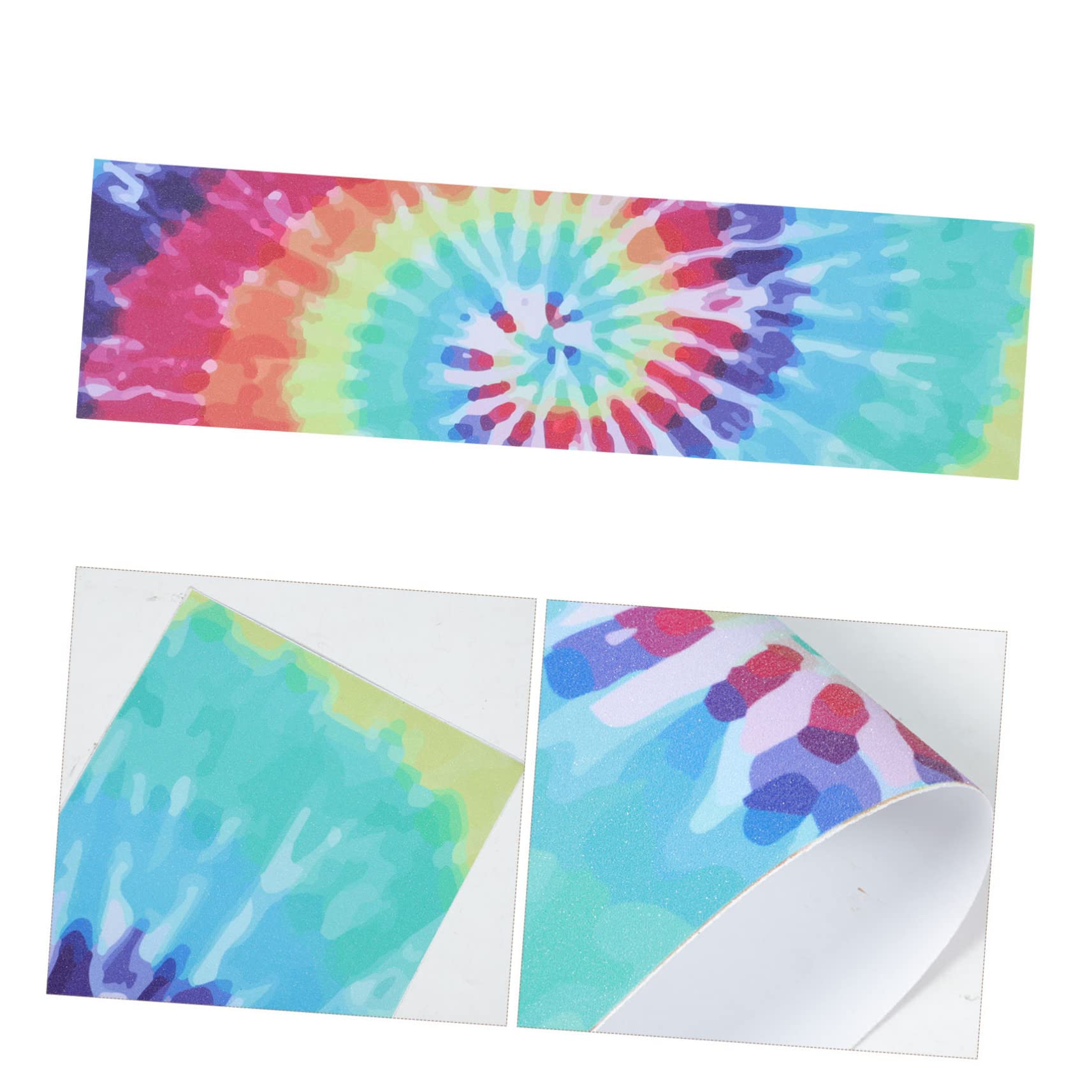 TOYANDONA 3 Pièces Ruban Antidérapant pour Skateboard Feuille de Skate Multifonction Décorative Adhésif Durable et Découpable pour Personnaliser Vos Skateboards et Offrir