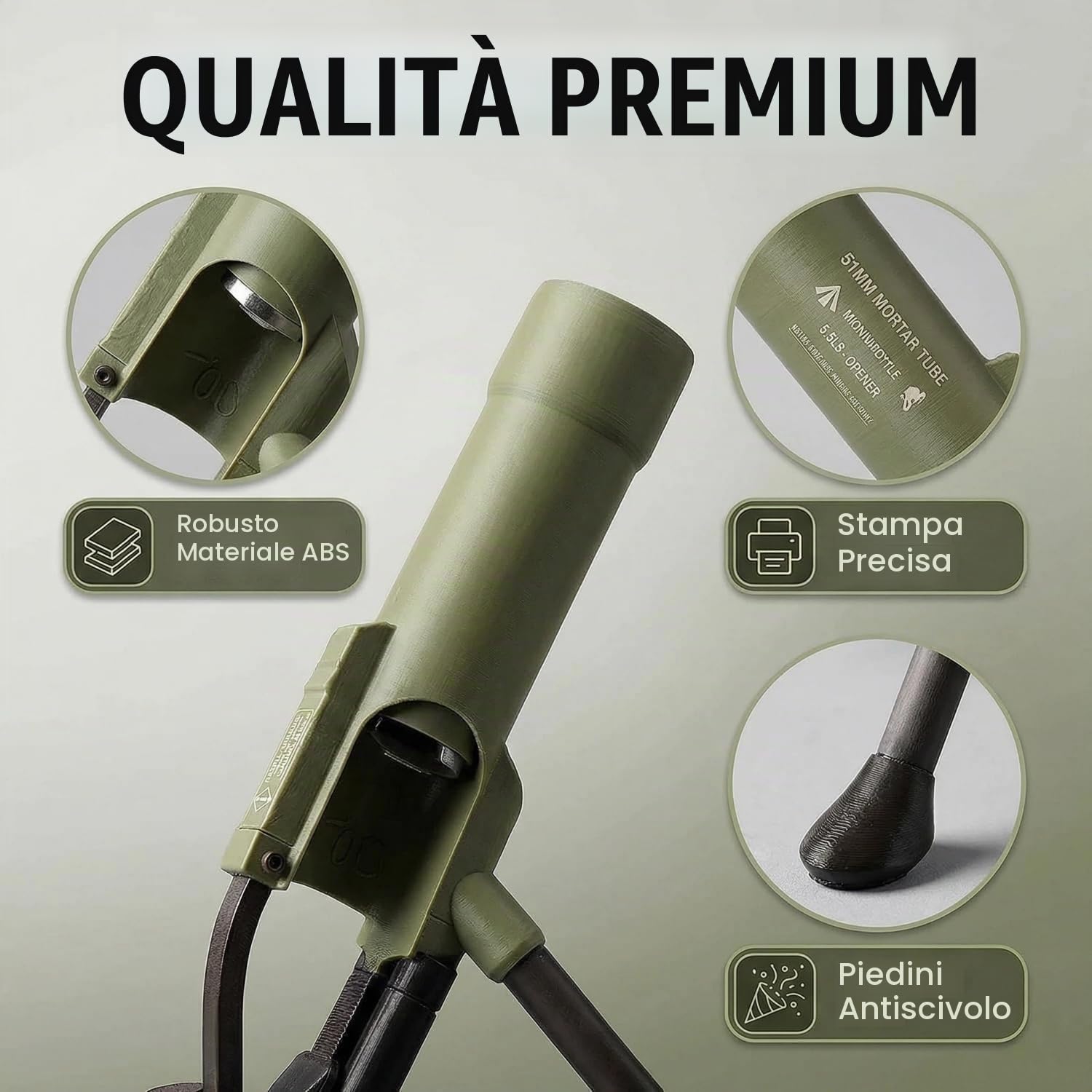 STOAT-Birra Mortaio Apribottiglie, Espulsione Automatica Capsula, Uso Senza Mani, Per Bibite & Bevande, per Bar Domestico & Feste