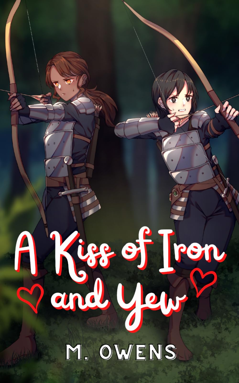 A Kiss of Iron and Yew: 3 (Tales of Love and Magic (Yuri Light Novels))