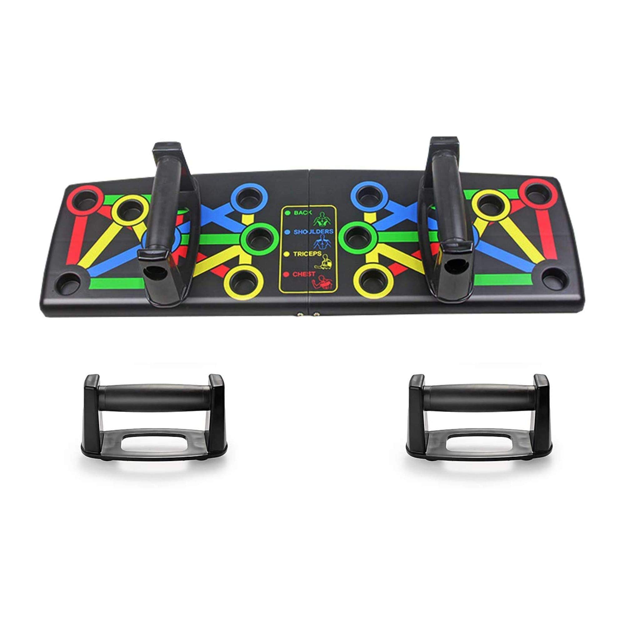 See full amazon price history chart for Joyfit Push Up Board -with 14-in-one Muscle Toning System, Push Up Handles, Multifunctional Colour Coded Foldable Pushup Stands for Body Muscle Training, Ideal for Men and Women (Black Push up Board) Joyfit Push Up Board -with 14-in-one Muscle Toning System, Push Up Handles, Multifunctional Colour Coded Foldable Pushup Stands for Body Muscle Training, Ideal for Men and Women (Black Push up Board) (B08L7KRY9P) Amazon Price History, Amazon Price Tracker