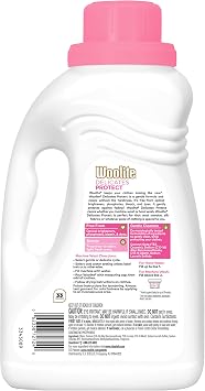 Woolite Delicates Liquid Laundry Detergent for Machine and Hand Wash Gentle Care for Silk, Wool & Fine Fabrics, 50oz