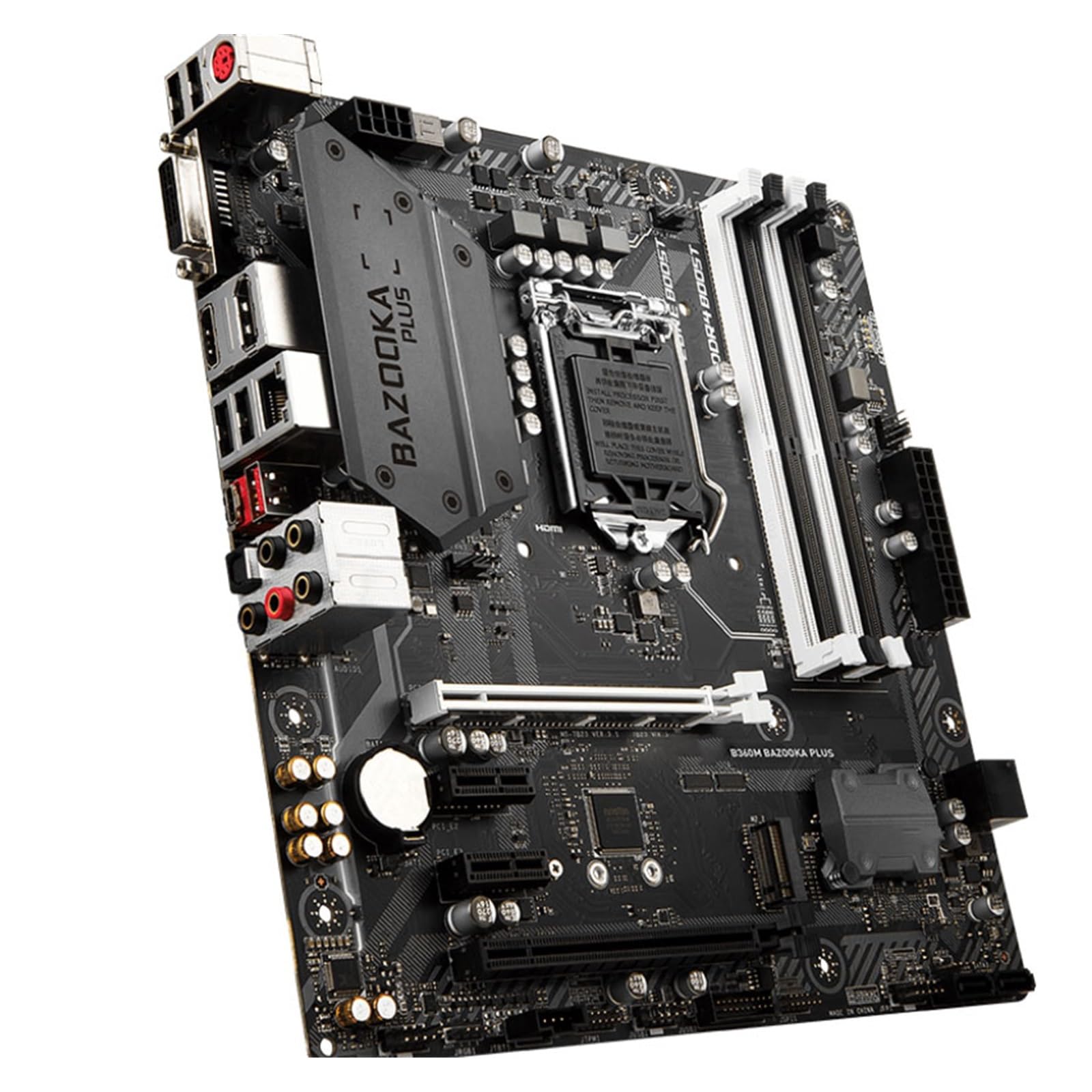 scheda madre Scheda madre B360 Fit For MSI B360M BAZOOKA PLUS LGA 1151 Supporta Core i7/i5/i3/Pentium/Celeron 64GB DDR4 2666/2400/2133MHz di ottava generazione
