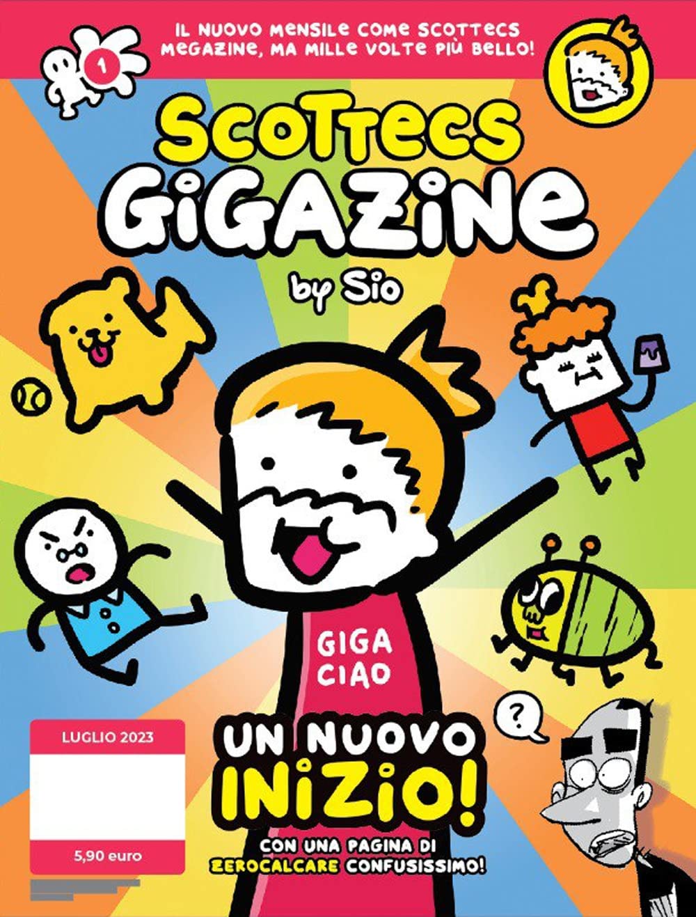 Scottecs Gigazine 1 - Un nuovo inizio : Sio: Amazon.it: Libri