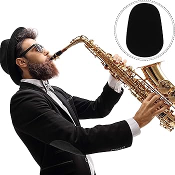 40 Pcs Saxophone Mouthpiece Pads 0.8 Mm Alto Saxophone
