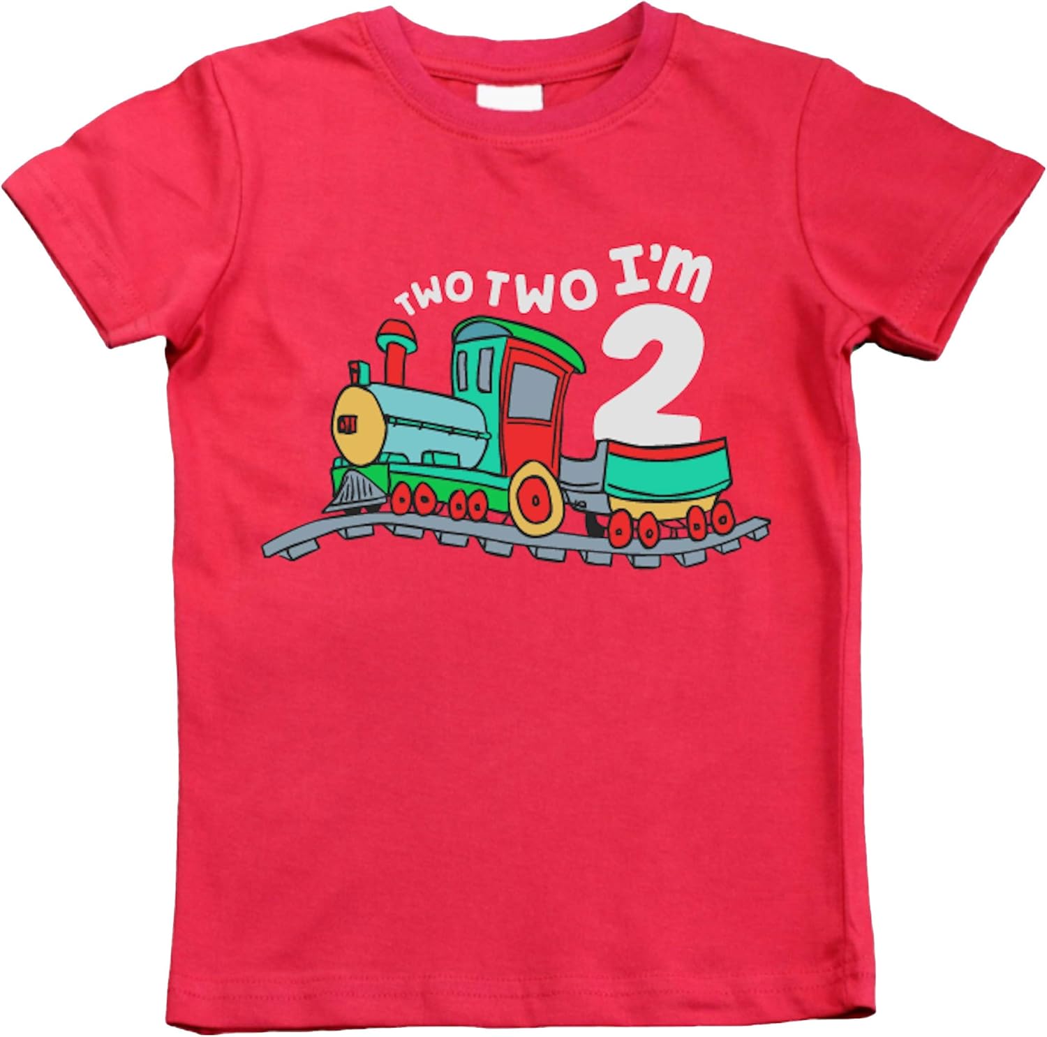 Unordinary Toddler 2nd Birthday Shirt boy Chugga Chugga Two Two Train im Two Year Old Second Birthday: Clothing