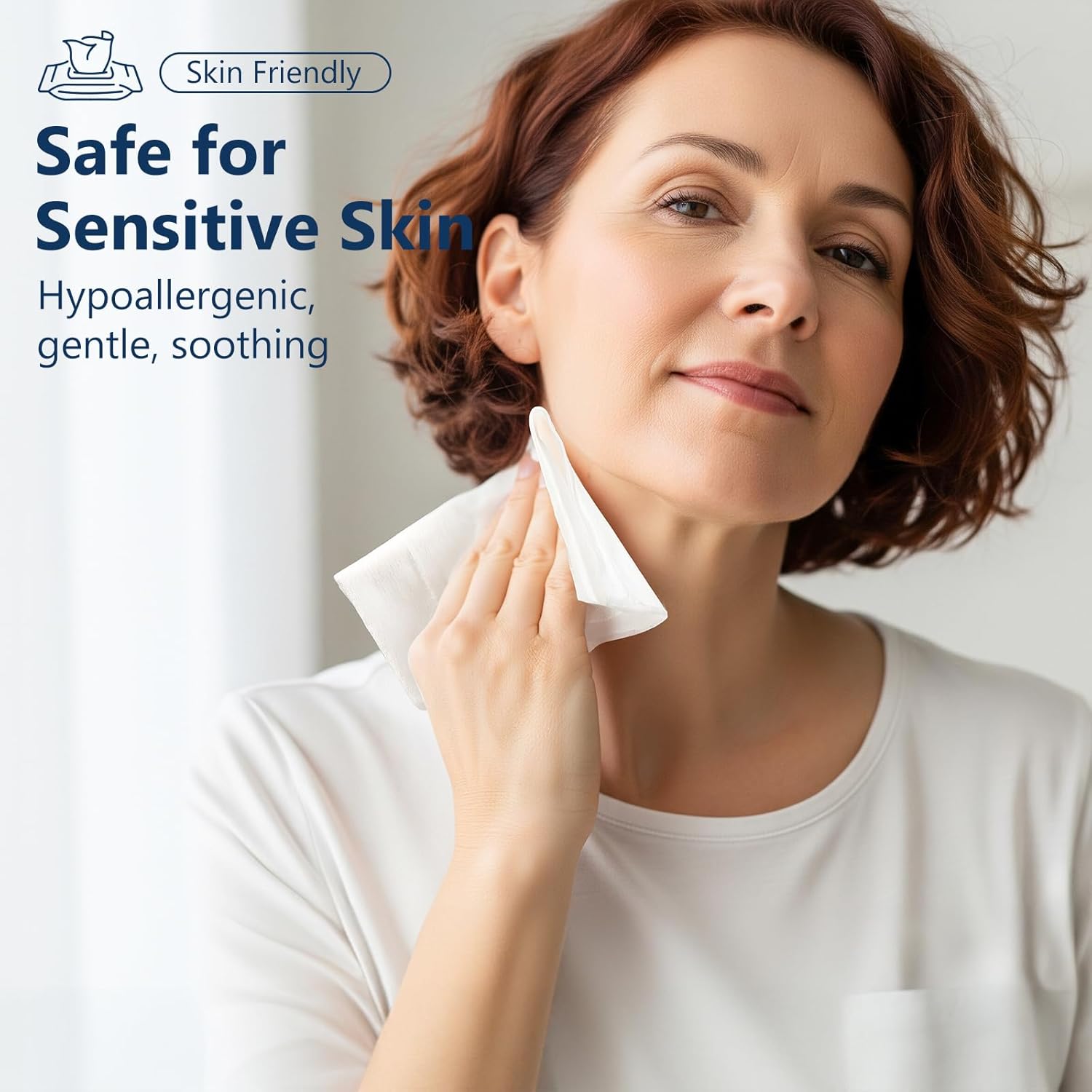 Adult Wipes For Elderly - 8"x13" Extra Large & Soft Wet Wipes for Adults Bathing No-Rinse Incontinence & Cleansing - Disposable Washcloths, Vitamin E & Aloe Infused 240ct (4 Packs of 60) - Image 4