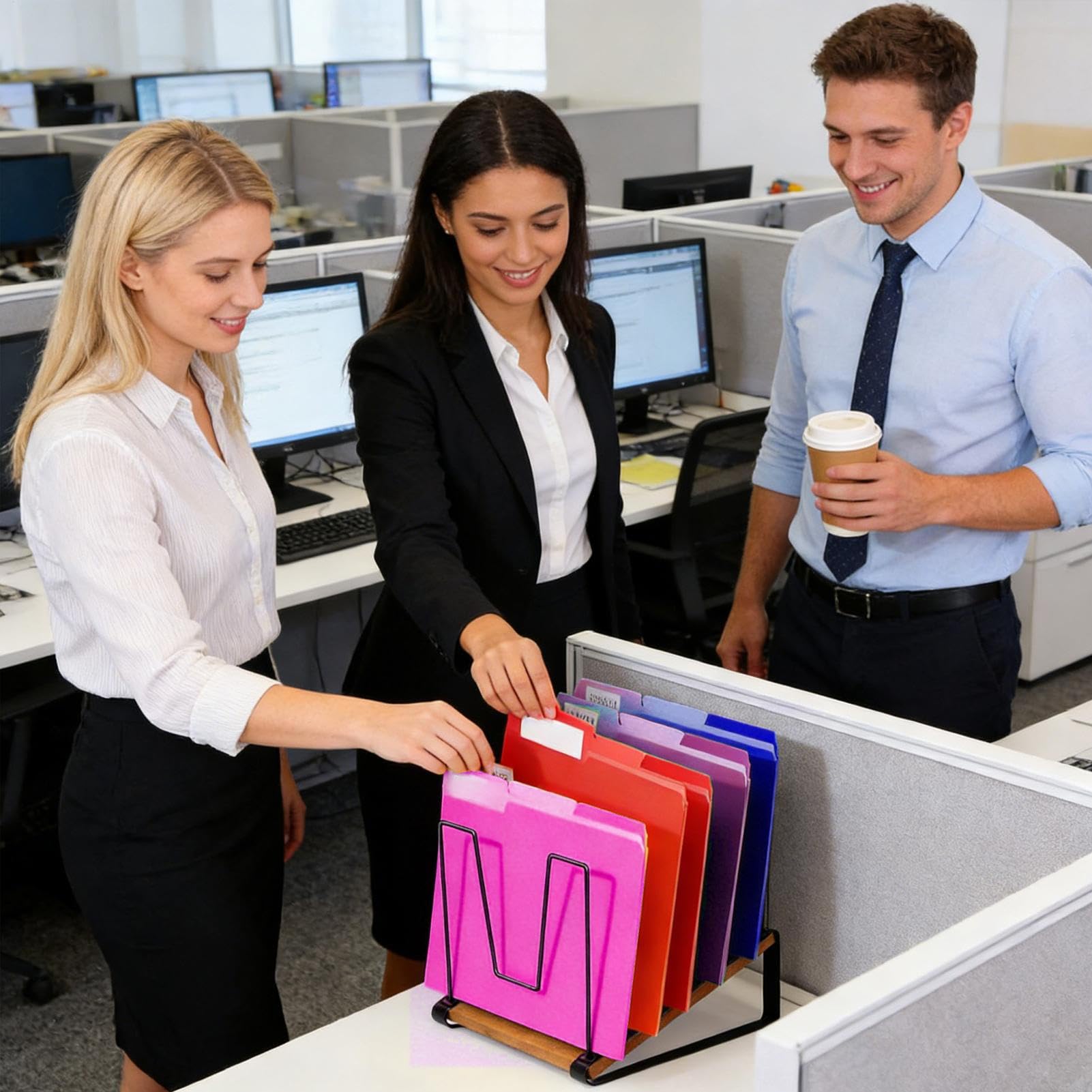 Organizzatore Di File Verticale Per Scrivania Organizzatore Ordinamento