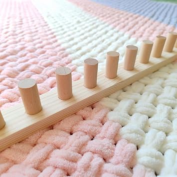 18 Chunky Knitting Blanket Loom - Custom Knitting Loom