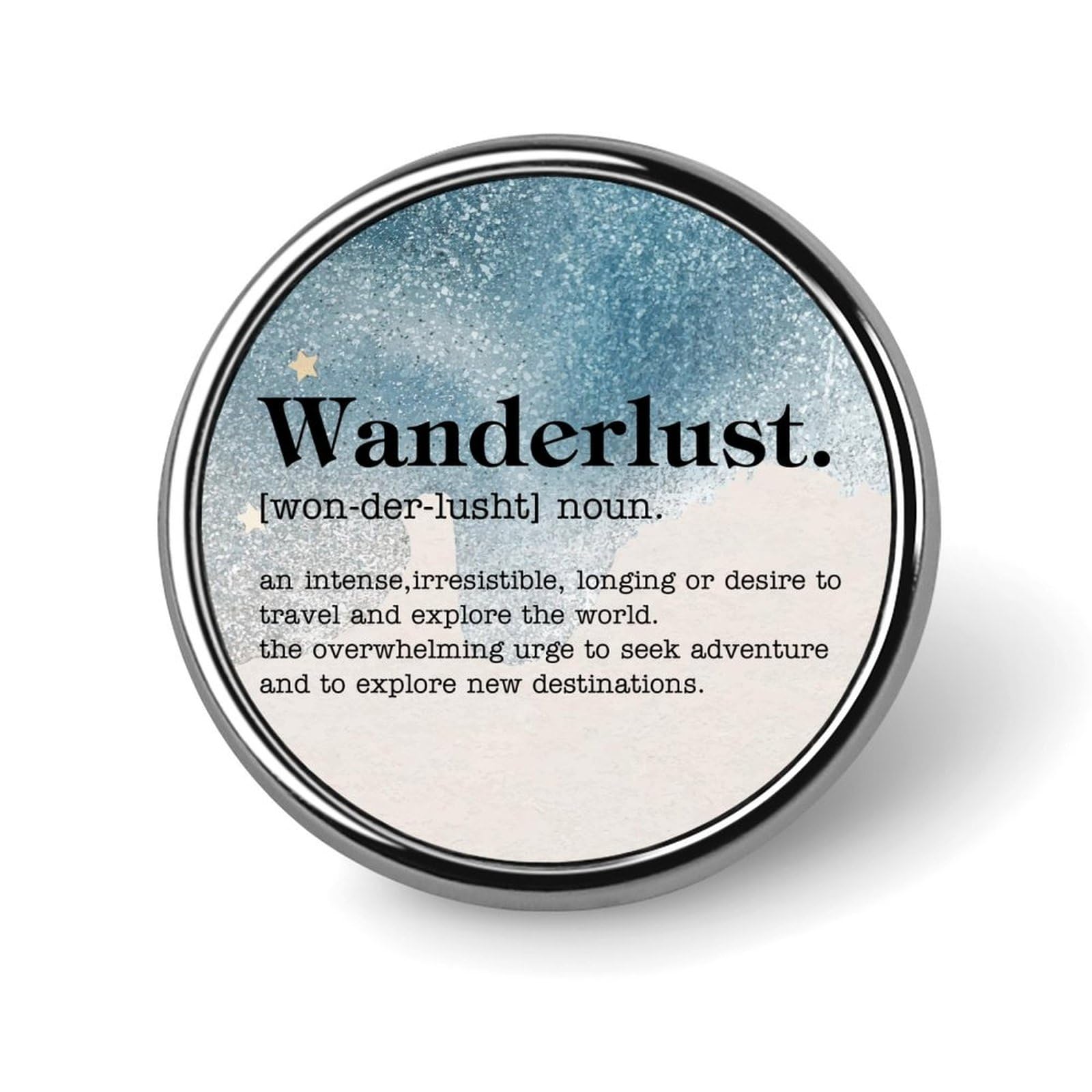 Ensemble d'épingles à épinglettes de définition de musique avec citations spirituelles, boutons de jean, typographie, impression artistique, boutons personnalisés, épinglettes artistiques