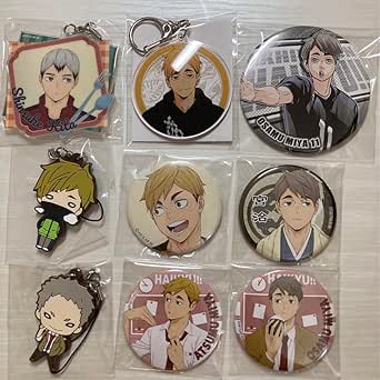 ハイキュー ラメキラカンバッジ 缶バッジ 稲荷崎 北信介 10点の通販 by