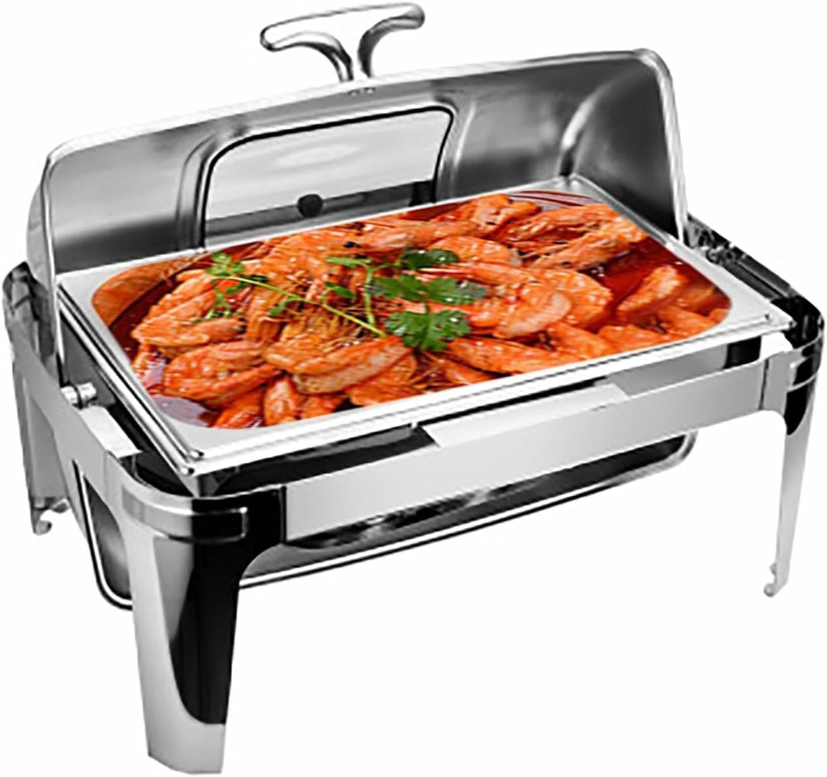 Plats chauffants acier inoxydable buffet de service 8 pintes pour chaud traiteur
