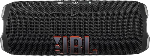 Miniatura 2 de JBL FLIP 7 (negro) Paquete de altavoces portátiles impermeables con estuche rígido X-Halo (negro)