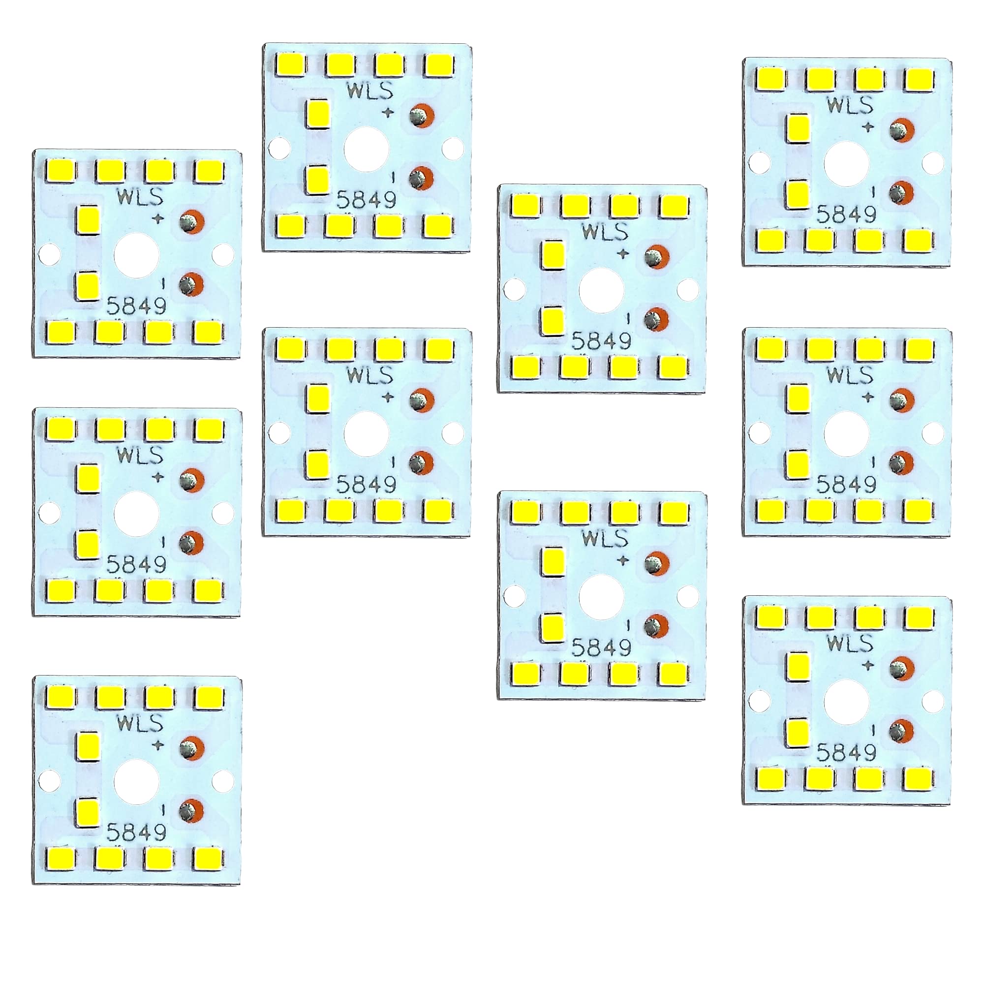 9 Watt MCPCB LED Bulb Raw Material Cool WHITE Color Light Electronic Hobby Kit Pack of 20-image-9