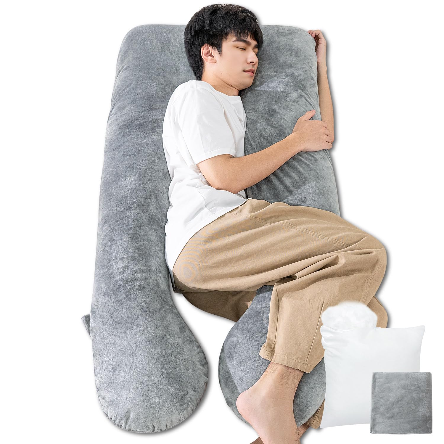 Amazon｜Genki life 抱き枕 だきまくら 男性用 妊婦用OK 大きいサイズ