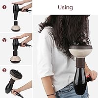 Vista 8 de Segbeauty Difusor de cabello con cuenco profundo, flujo de aire ajustable, accesorio profesional para cabello rizado y ondulado, herramienta