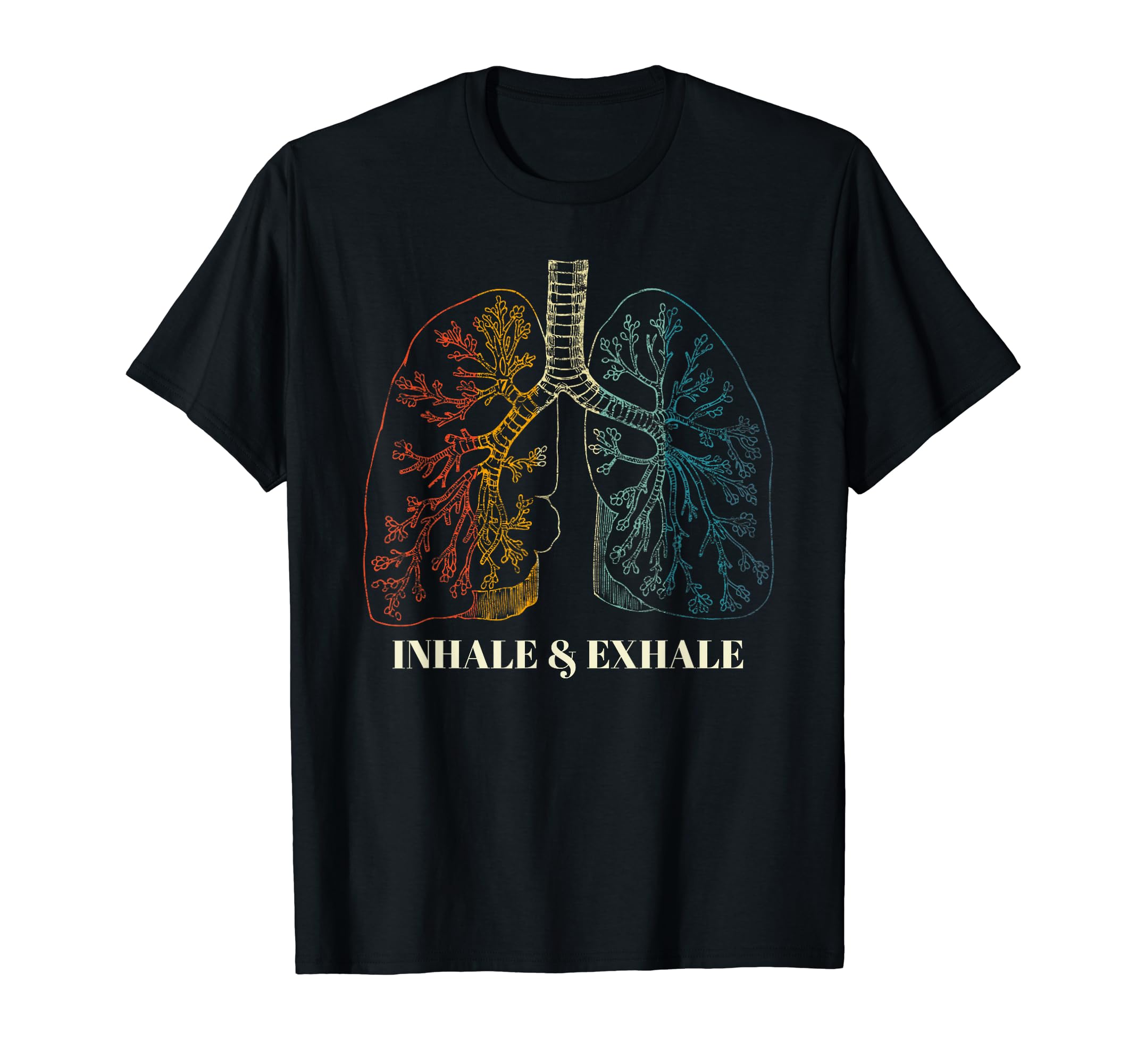 Human Lungs Anatomy Inhale Oxygen Gifts StoreHuman Lungs Anatomy Inhale Oxygen and Exhale Carbon Dioxide T-ShirtOEKO-TEX STANDARD 100