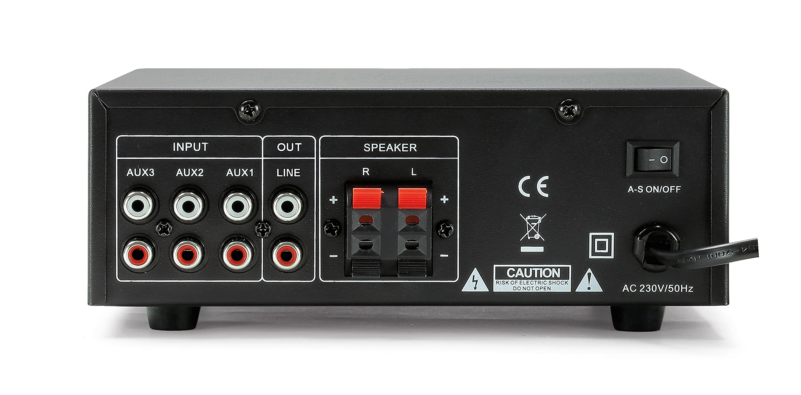 Dynavox AMP-S Pro - Commutatore Altoparlanti Per Amplificatori | Collegamento Banana/Clip - Foto 3