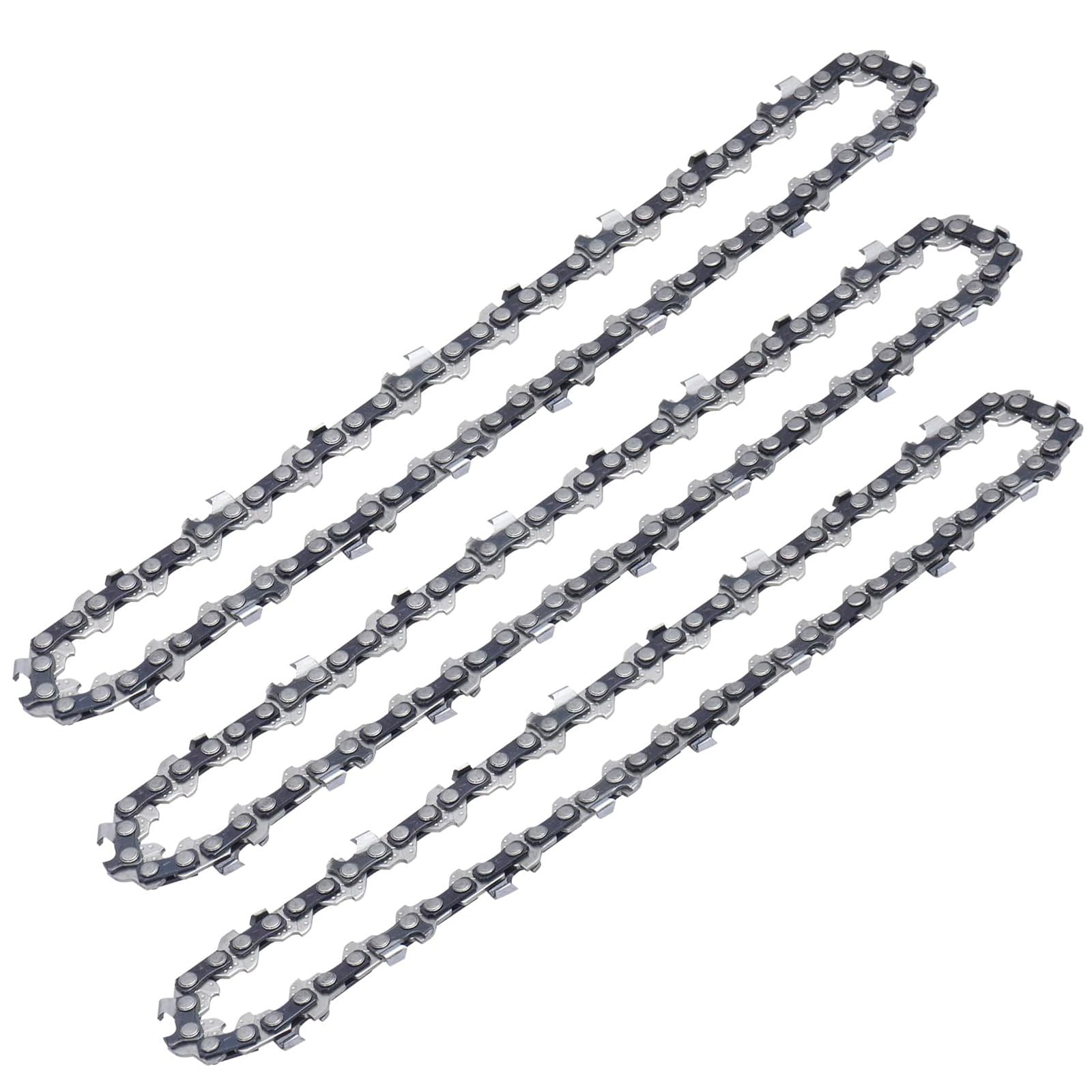 2 Catene Per Mini Motosega 6 Pollici - Lunghezza 23cm, Passo 1/4", Spessore 1.1mm, Per Giardinaggio - Foto 6