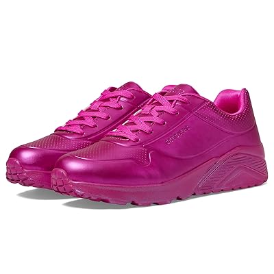 SKECHERS KIDS Uno Lite 310385L (Little Kid/Big Kid) Girls Shoes Fuschia