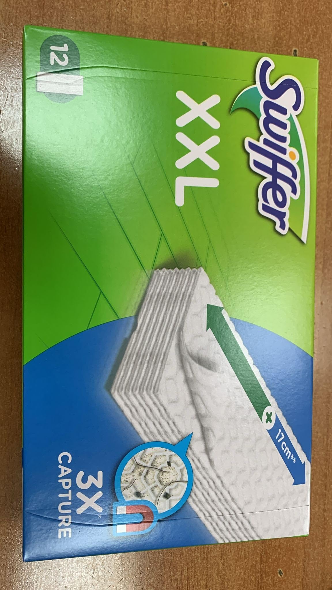 6 PACCHI DI Swiffer XXL Panni Di Ricambio Per Pavimenti DA 12 Pezzi, Per Catturare E Intrappolare La Polvere + OMAGGIO PORTACHIAVI