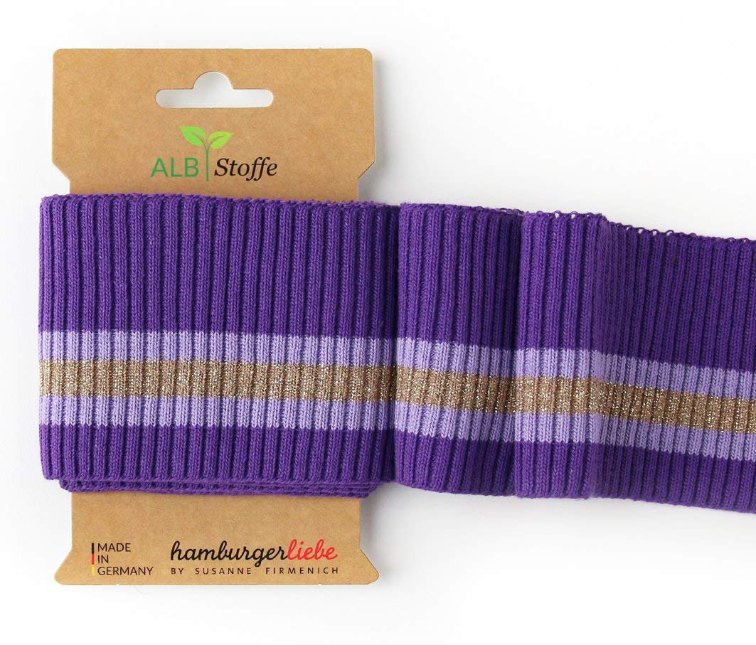 Albstoffe Cuff Me Ripped Cuff Violaceo-Glicine-Gold