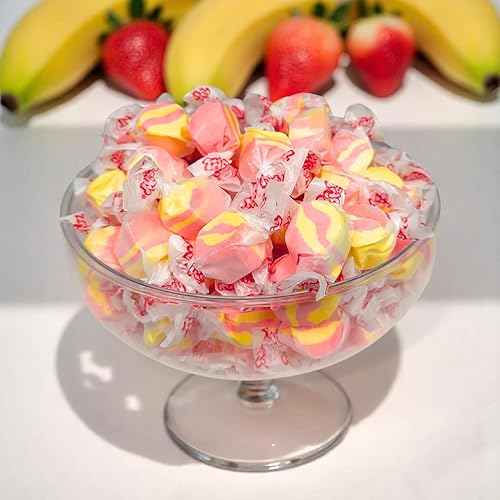 Miniatura 92 de Caramelos masticables clásicos con sabor a fruta picante de mandarina y agua salada de alta calidad, bolsa de 1 libra, más de 60 piezas envueltas