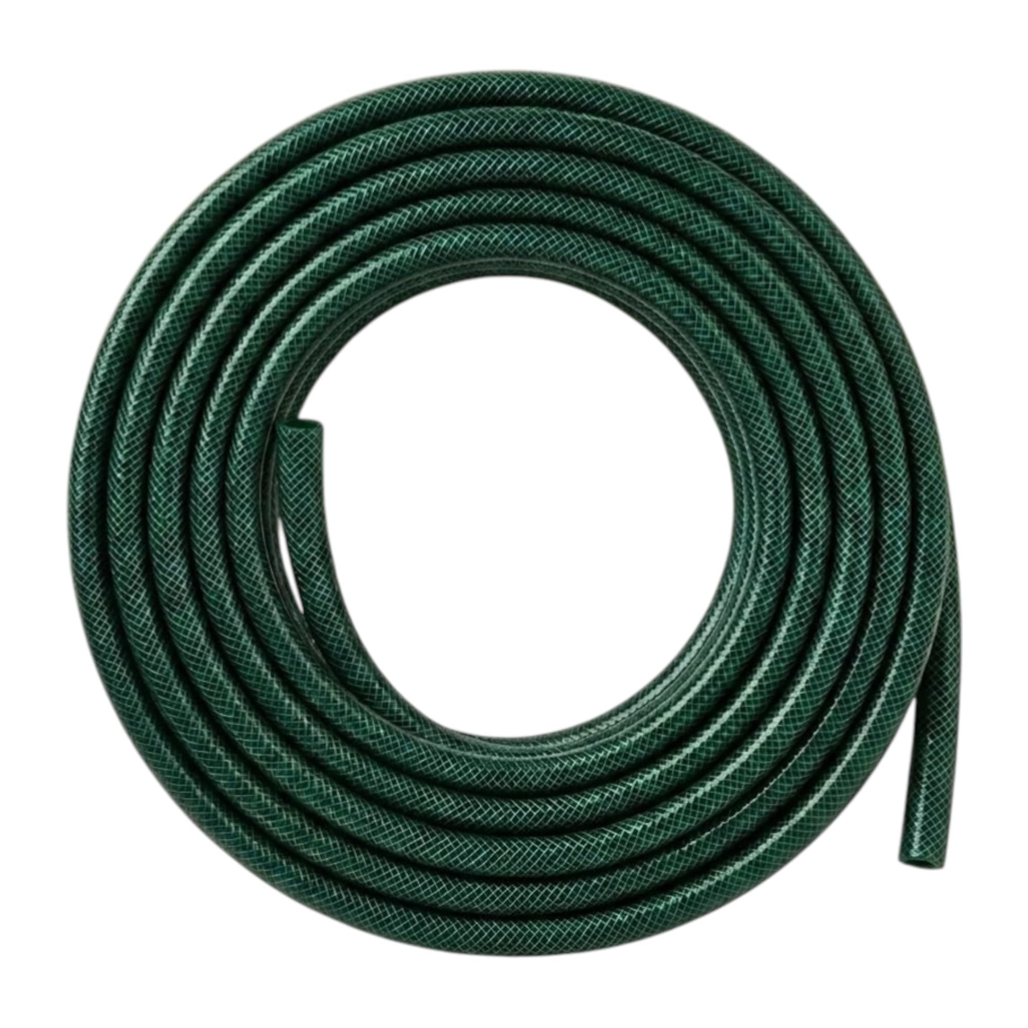 KasaBona 30M Reinforced PVC Garden Hose – 2mm Thick, Flexible, Kink-Free, Wear & Tear Resistant, Multi-Purpose Outdoor Watering Hose for Gardens (30M)