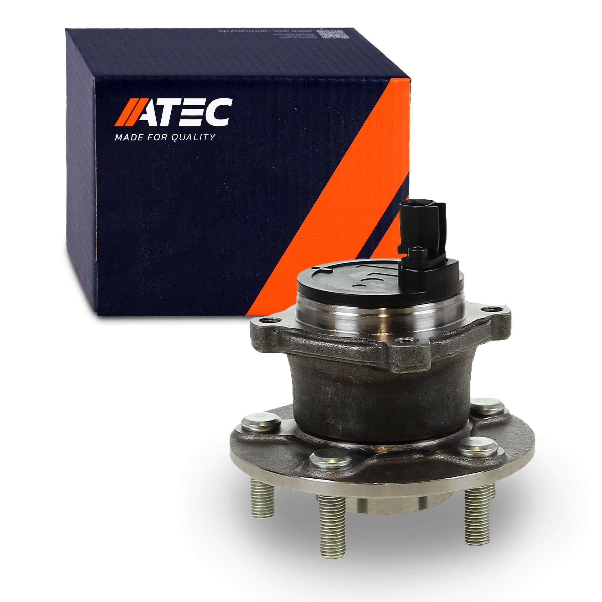 ATEC Germany 1x mozzo ruota posteriore set cuscinetti ruota, compatibile con FORD C-MAX (DM2), FOCUS 2 Mk2