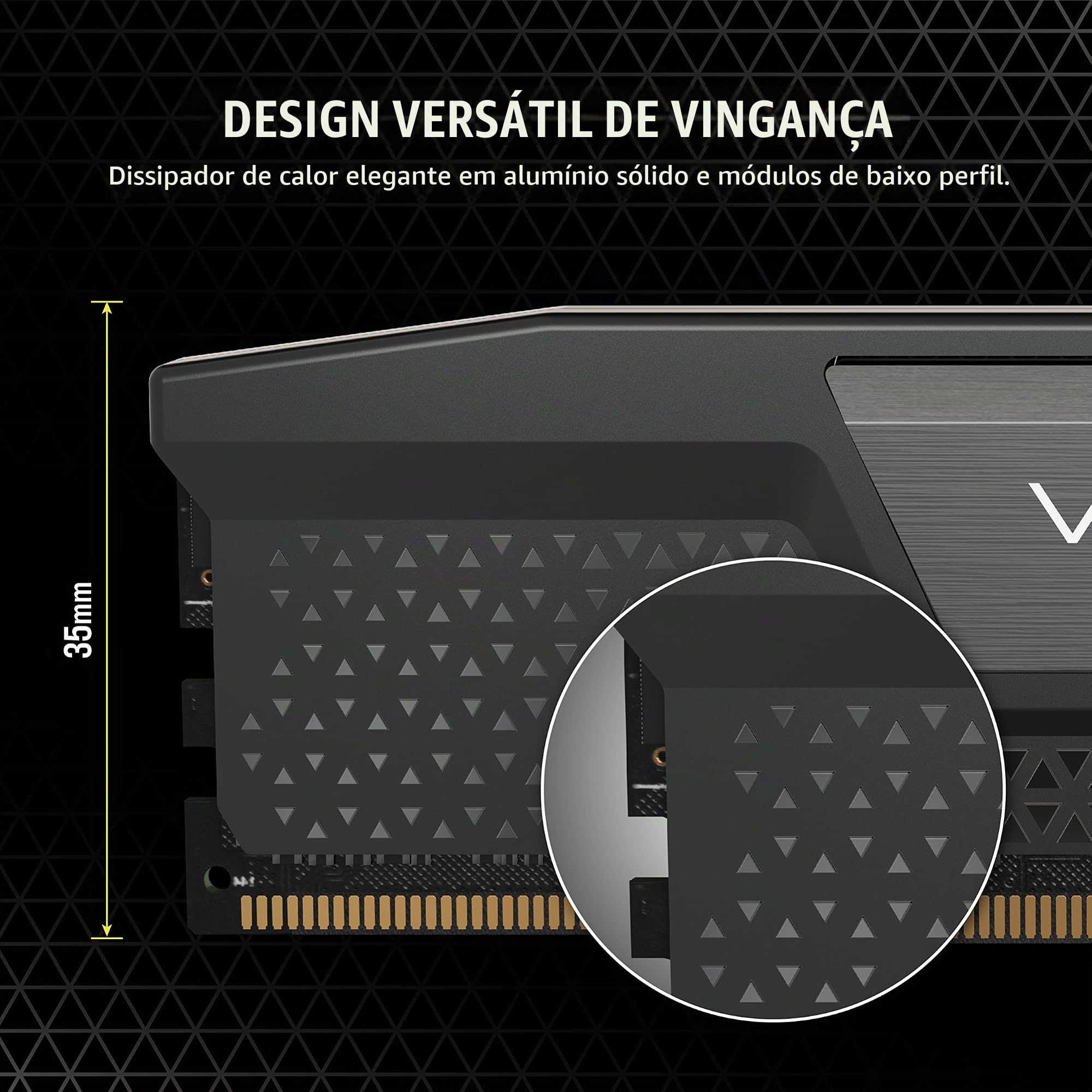 CORSAIR Memória Vengeance DDR5 RAM 32GB (2x16GB) 6000MHz CL30-36
