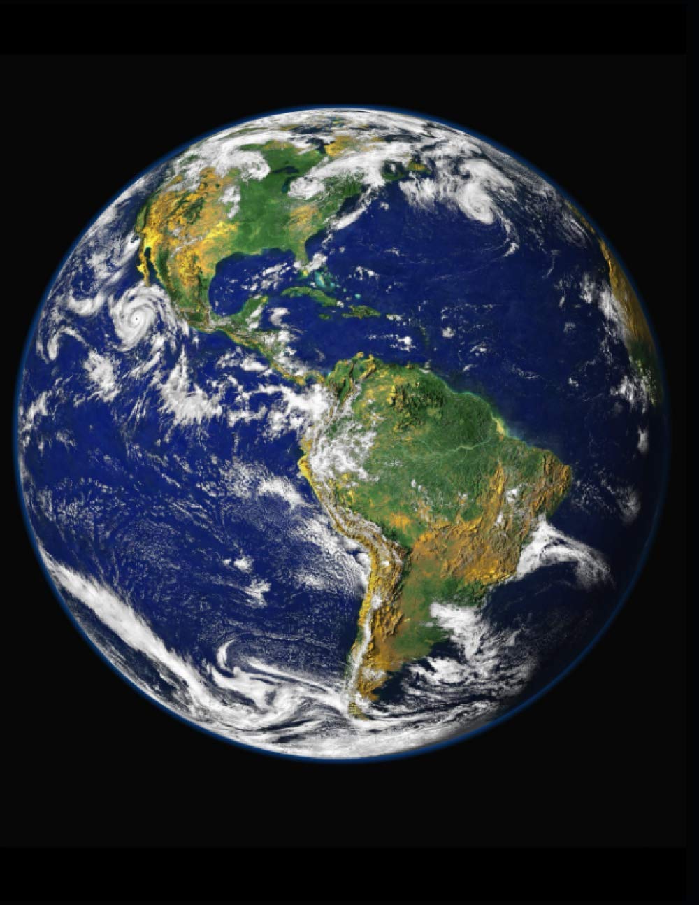 Outer Space: The Earth Blank Drawing Book: Artist Sketchbook/Comicbook /Notebook for Astronomers or Stargazers. (OUTER SPACE GRAPH BOOKS and BLANK SKETCH BOOKS)