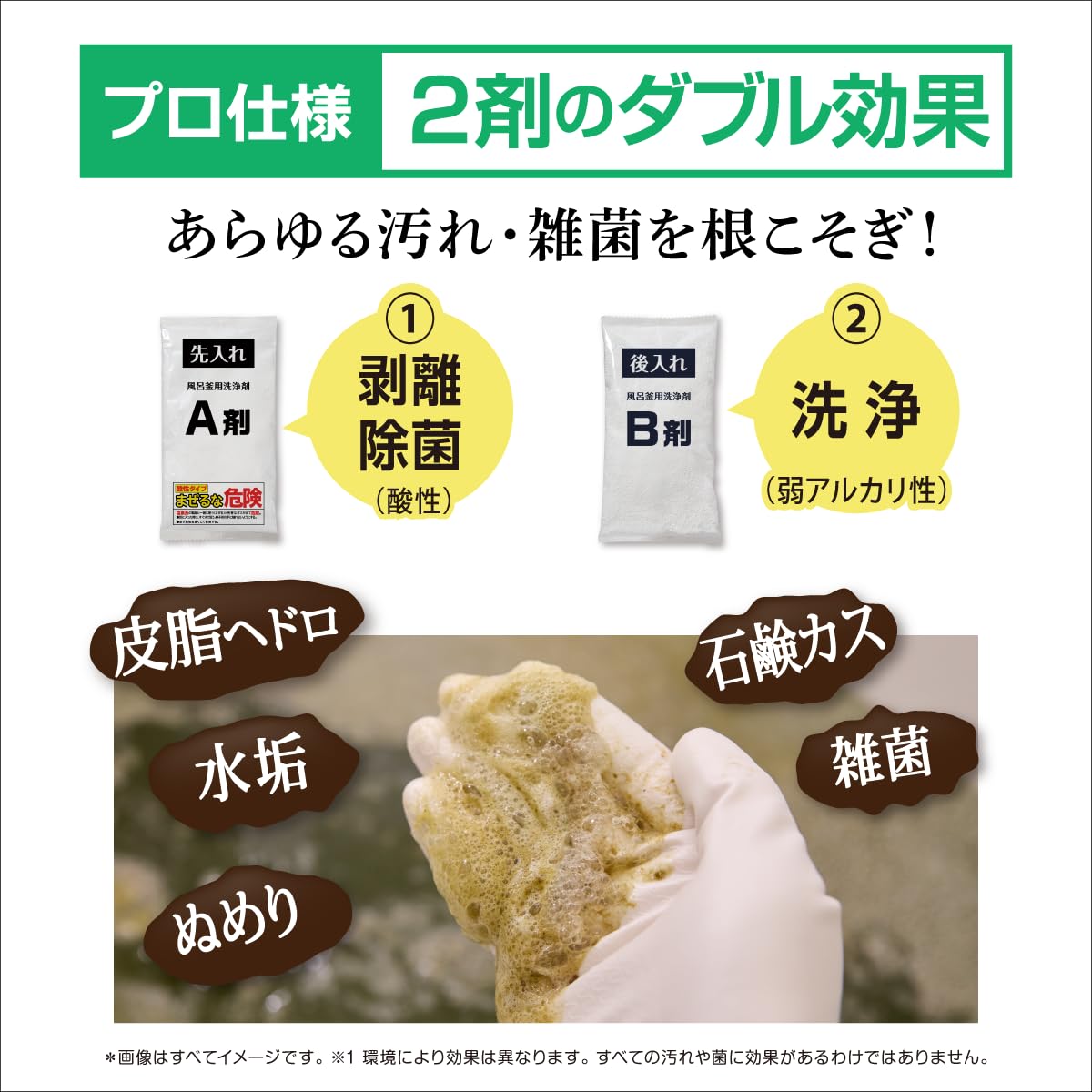 Amazon | ヘドロトルネード 風呂釜洗浄 お風呂 配管 皮脂・水垢・石鹸