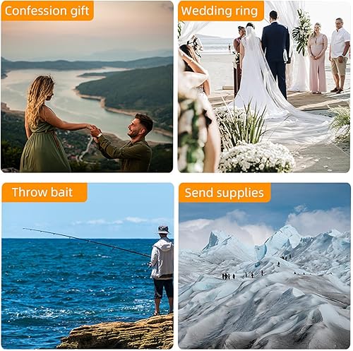 Miniatura 6 de Sistema Airdrop compatible con Autel Robotics EVO IIEVO II Pro Drone Clip de liberación de carga útil dispositivo de entrega Airdropper Transporte