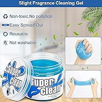 Vista 7 de 【Paquete de 3】 Masilla de gel de limpieza para coche, masilla limpiadora de coche, herramientas automáticas, limpiador de interior de coche