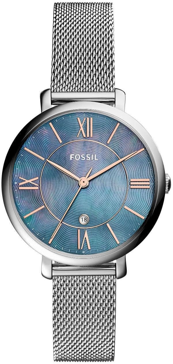 Fossil Women's Analogue Quartz Watch with Stainless Steel Strap ES4322