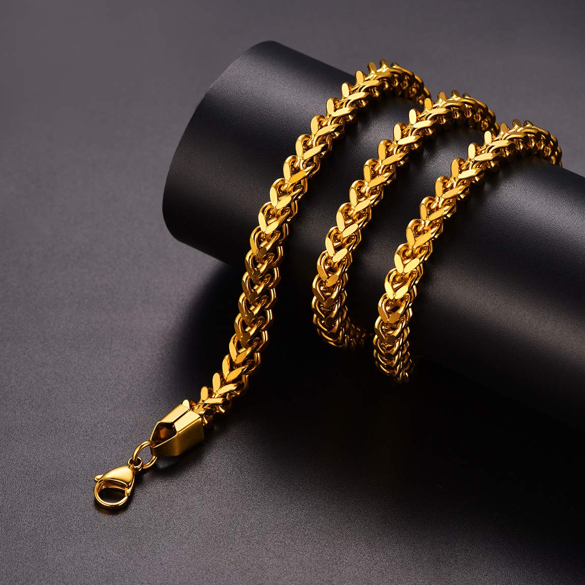 3 4 5 6 7mm Flat Franco Cuban Link Chain | Desertcart