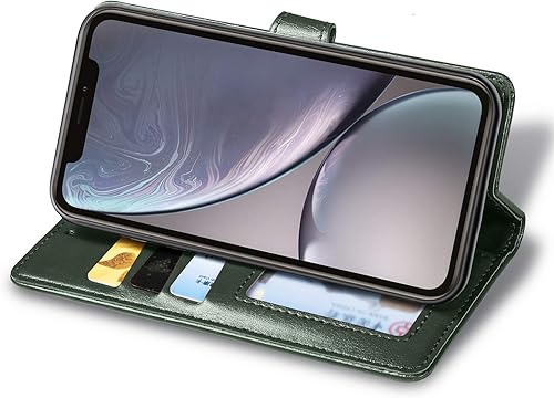 Miniatura 2 de Funda compatible con Xiaomi 12S Ultra, compatible con Xiaomi 12 Ultra PU cuero ranura para tarjetas Flip Stand Wallet Funda protectora Gr